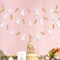 Bunny Garland Easter Party Decorations Cute Rabbit Carrot Banner Hanging Streamers for Birthday Baby Shower Classroom Home Office Decor Garden Pet Animal Spring Tea Party Supplies 2pcs